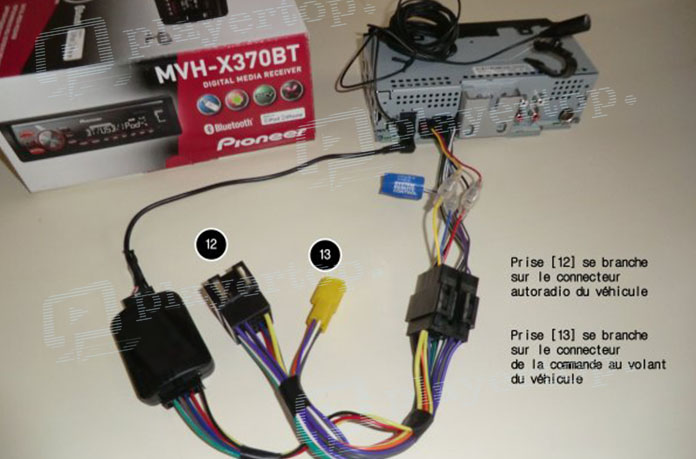 récupérer commandes au volant